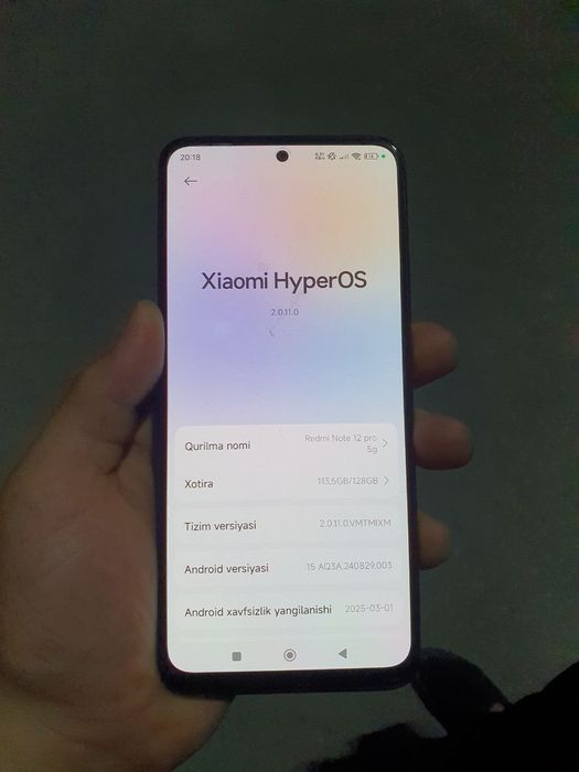 Redmi note 12 yaxshi oʻzim ishlatkanman