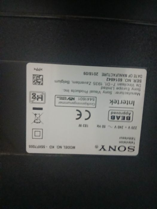 Vând TV  Sonyl spart