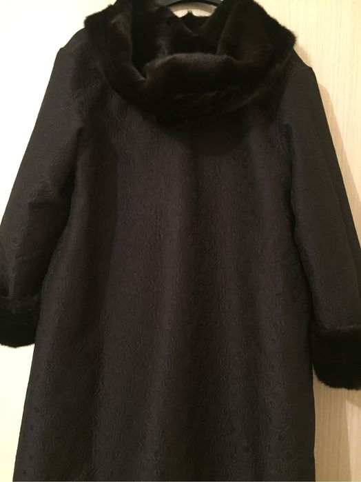 Шуба парка норковая