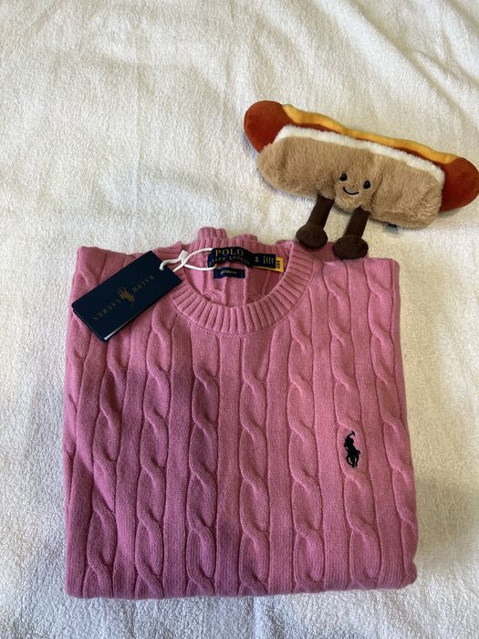 Pulover Ralph Lauren - roz - marimea S