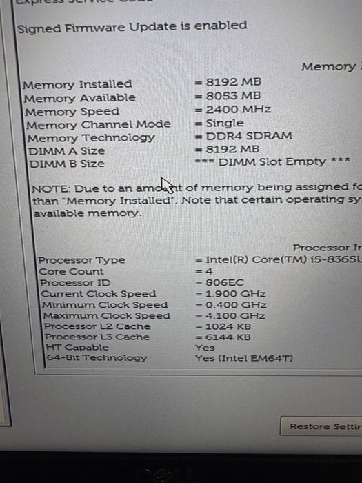 Рабочий ноутбук dell latitude 5400