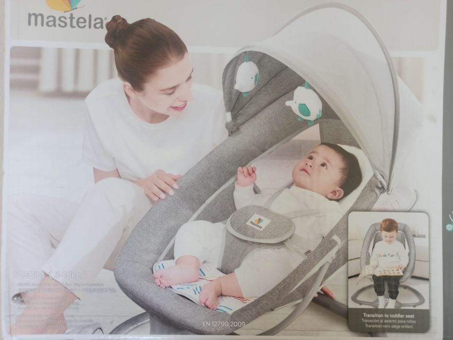 Детская электро люлька 3 в 1