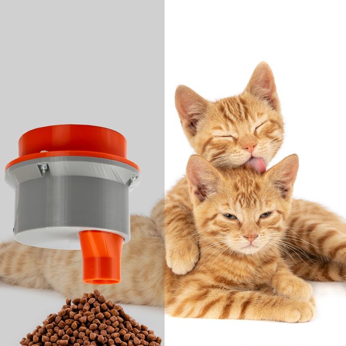 Pentru Caței,pisici, un Hranitor automat(H-1 G)cu programator