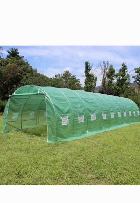 Оранжерия със метална конструкция и Покривала за Оранжерии