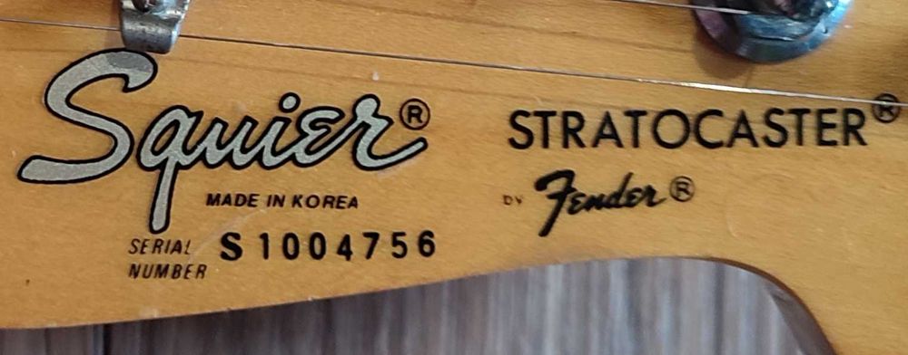 Fender Squier Strat Korea Samik