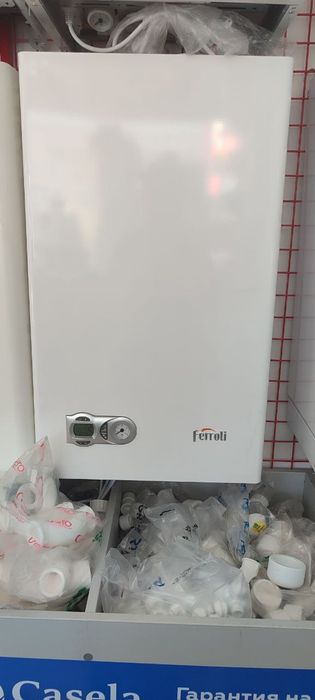 Ferrolli настенный газовый котел а также есть электрические модели