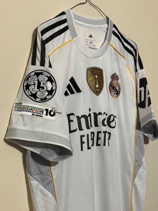 Тениска на Mbappe в Real Madrid за  2025/26 - ЧИСТО НОВА!