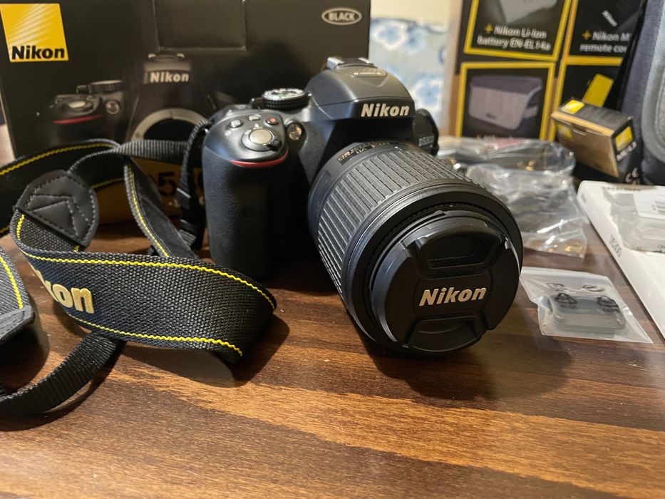 DSLR фотоапарат NIKON D5300+18-55 BLACK