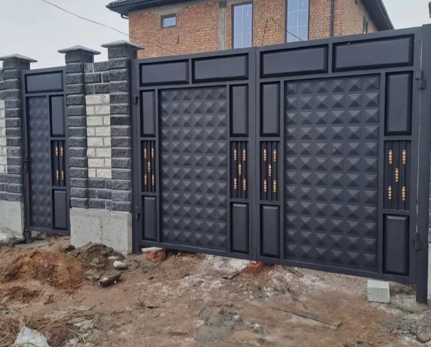 Ворота Премиум под ключ