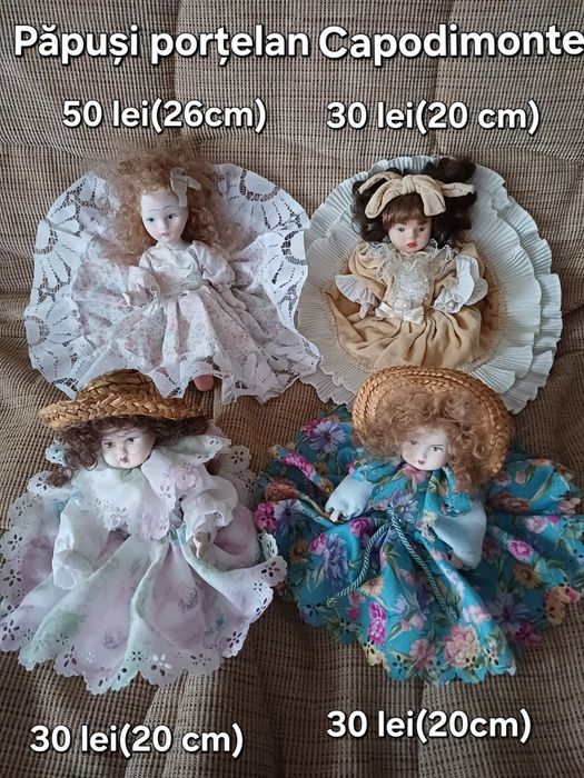 Păpuși Capodimonte originale