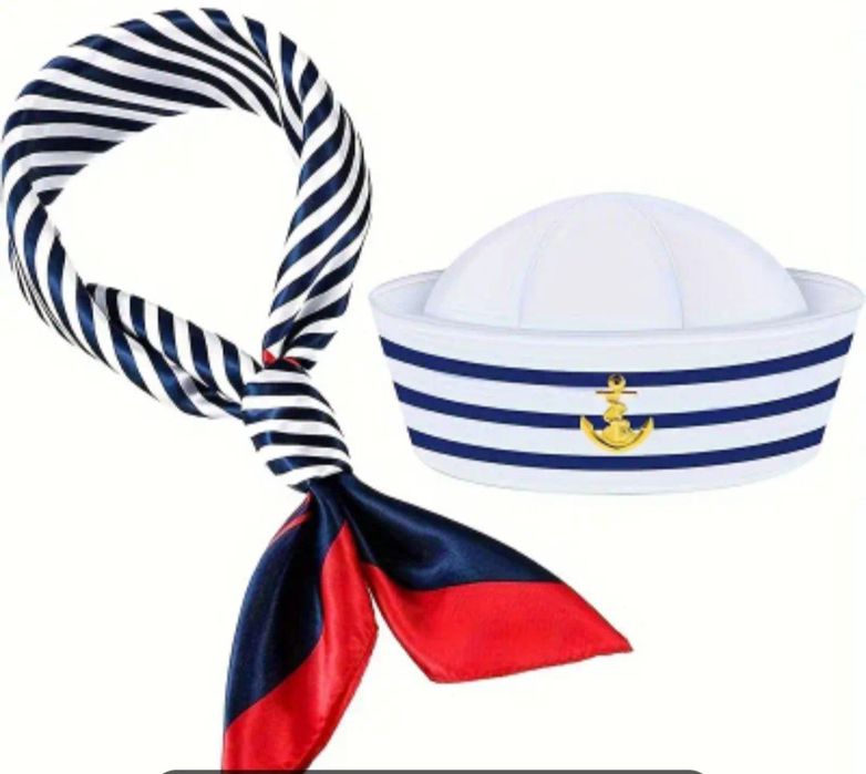 Фуражка капитана, шарф, шейный платок, фуражка матроса