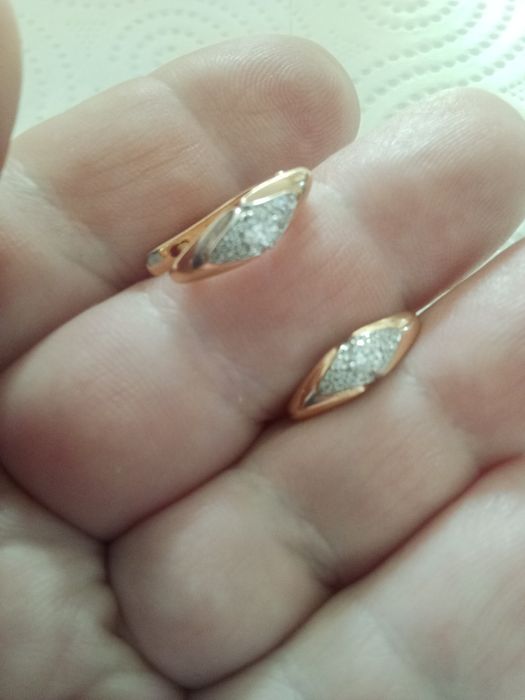 Серьги с бриллиантами