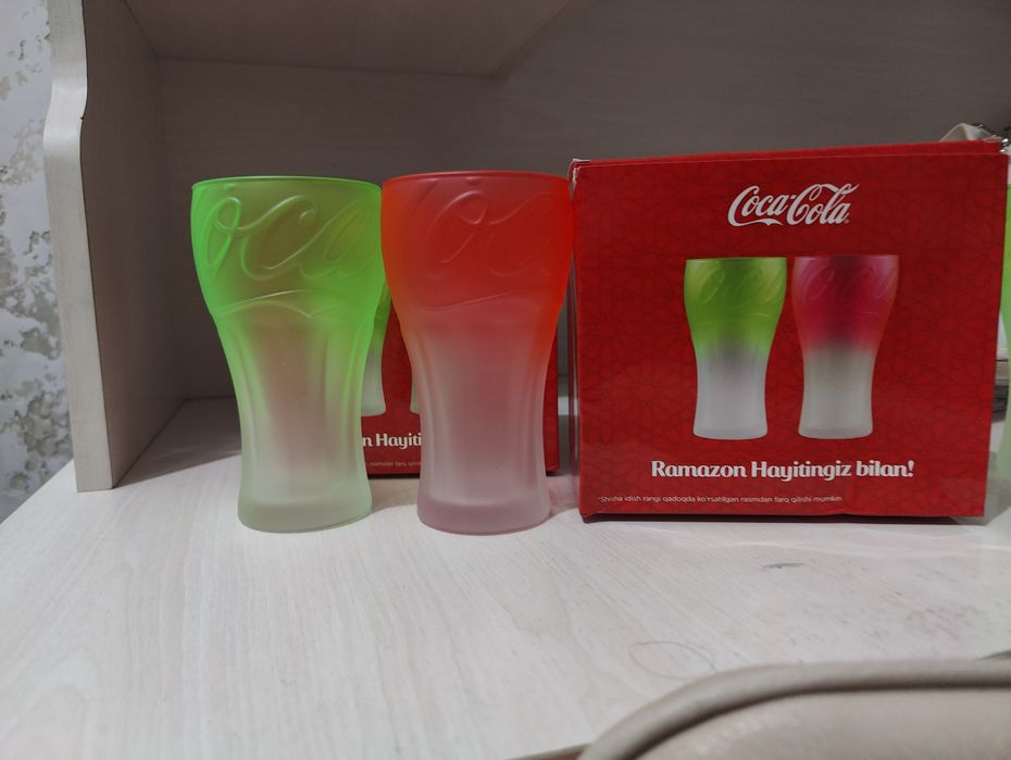 COCA COLA dan stakan arzon narhda