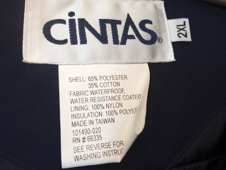 Ново тъмно синьо яке.