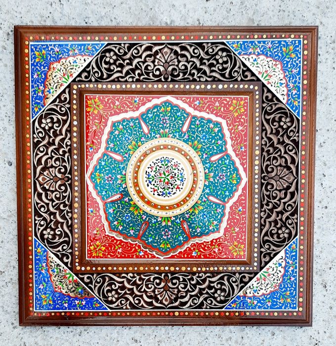 Panno 25×25 . Futlyar, sovg'a xaltasi bilan komplekt