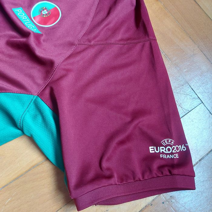 Tricou Fotbal Uefa France Euro 2016 Portugal Team 100% Original