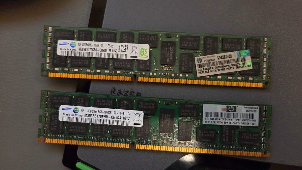 DDR3 памет за сървъри и работни станции