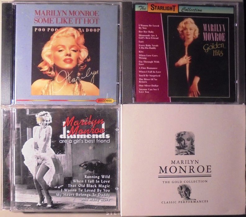 Vand  CD-uri originale cu Marilyn Monroe