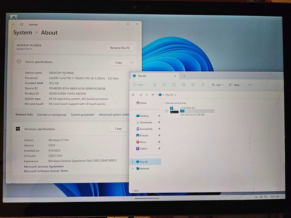 Microsoft Surface 4,6,7 Pro functionale cu unele defecte - pret redus