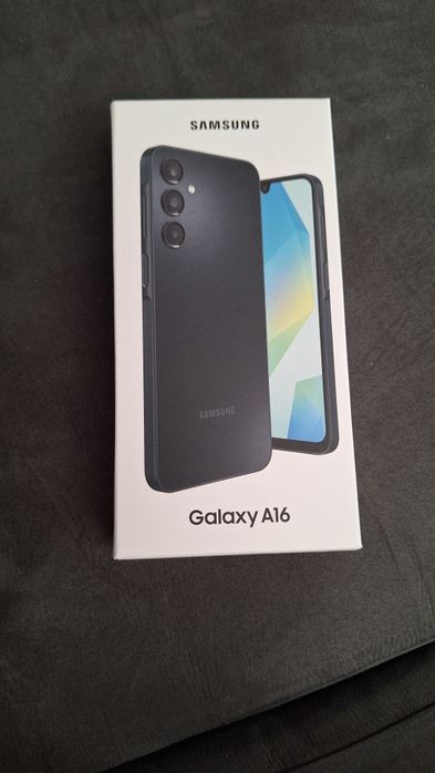 Смартфон Samsung Galaxy A16, Dual SIM, 128GB, 4GB RAM, 4G, Black