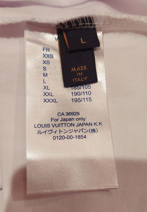 あっこ9 Tricou Louis Vuitton SeerSucker Japan T Shirt seria VCMM09 CA36929