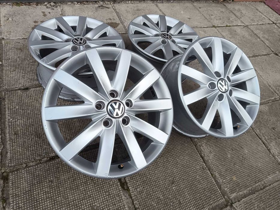 ОРИГИНАЛНИ джанти 17 'цола 5x112 7J ET54 VW Golf 6 / ФОЛКСВАГЕН Голф 6