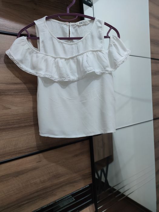 Лот от Пола, жилетка и блузка- размер 146/152