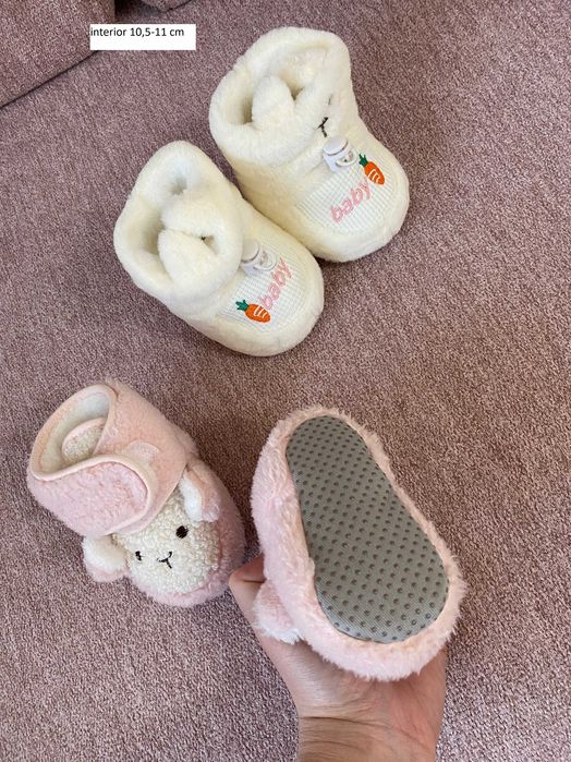 Botosei bebe papuci casa 0-12 luni de toamna iarna noi antiderapant