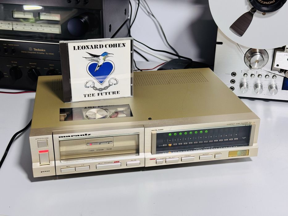 CD-player de colecție MARANTZ CD-73,sunet si design deosebit, 8 kg !