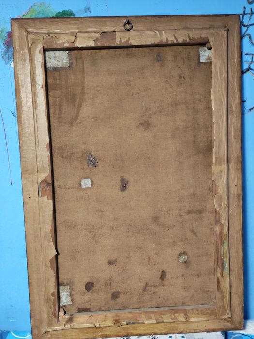 Tablou Nicolae Iliescu ( Elliescu ) 1882 ulei pe panza dimensiune mare