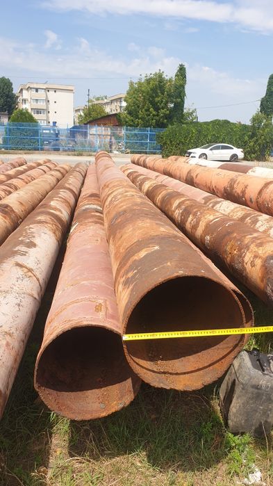 Vând țeavă de metal cu diametrul de 611 și diametrul de 406 mai mic pr