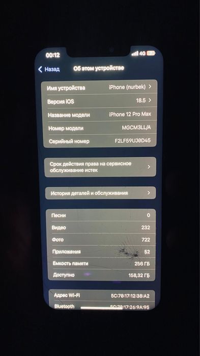 Iphone 12 Pro Max 256