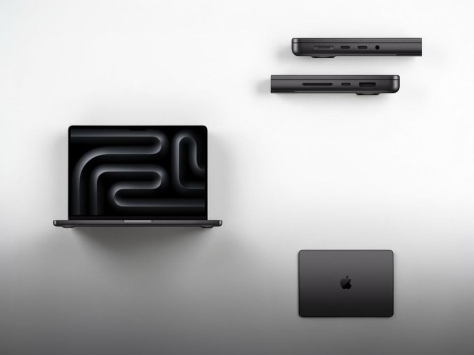 ЧИСТО НОВ! MacBook Pro 14″ M5 Max 18C CPU 18C 32C GPU 36GB 2TB Space Black / Silver — миниатюра 2