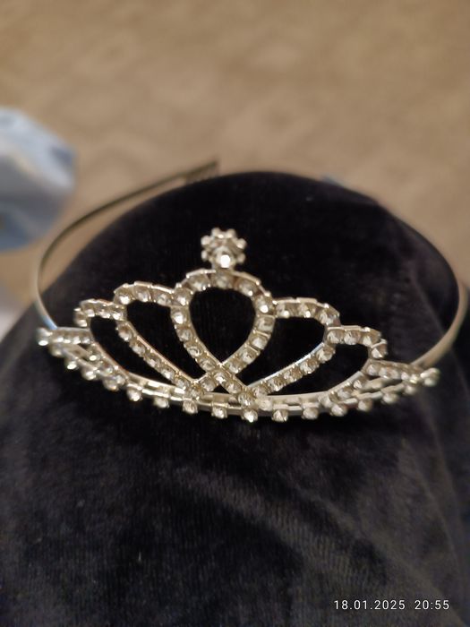 Корона диадема,металл для девочек