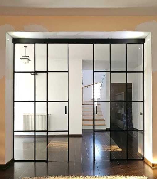 Usi din sticla securizata,  copartimentari