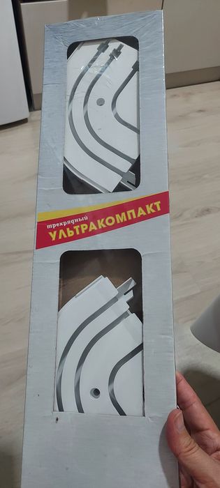 Готовый карниз 3х рядный для зала