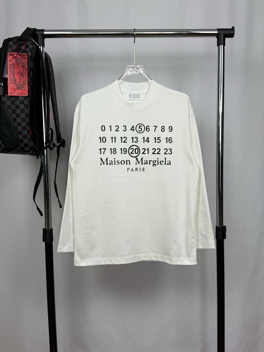 MM6 White Long Sleeve | Maison Margiela Longsleeve