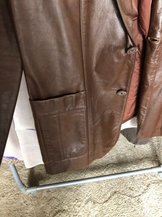 Sacou din piele naturală