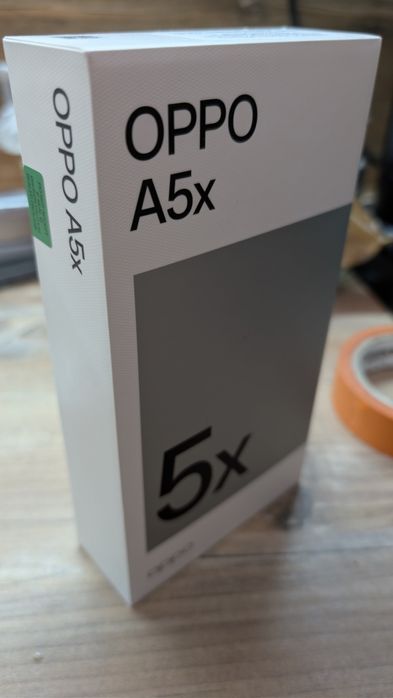НОВ! Oppo A5x Black Blue  4/128
