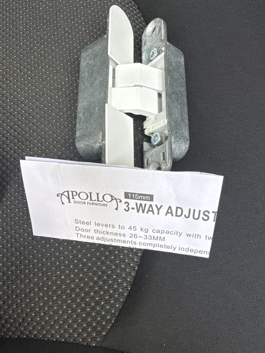 Петли скрытые белые