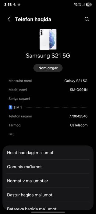 Samsung S21 5G & Abmen stolni komp