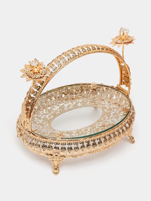 Богемская печеньица, мясное ассорти, ваза для сладостей, фруктов