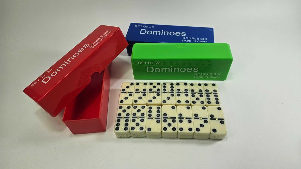 Нов модел Керамично Домино в кутия в 3 цвята
