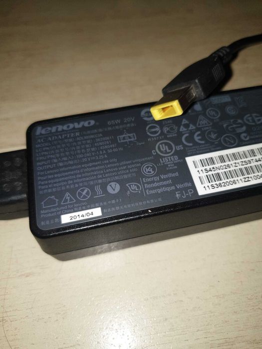 Incarcator alimentato laptop Lenovo original 20V 3.25A 65W ADLX65NCC3A