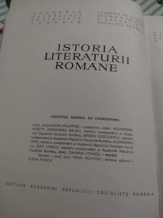 Istoria literaturii române vol.3