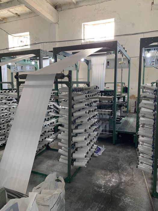 Коп ишлаб чикариш линияси заводи сотилади. Qop zavodi ишлаб турган