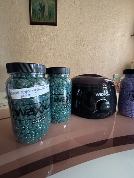 Wax box glow / кола масла комплект