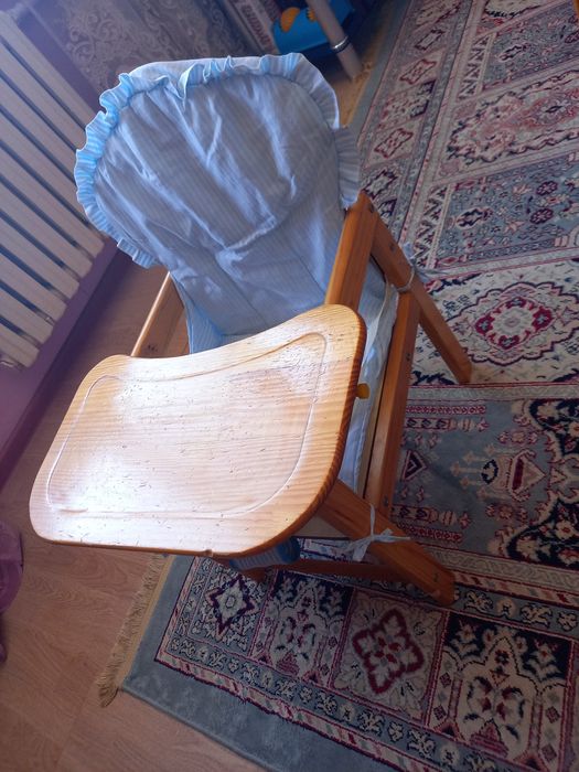 Детский стол транформер, парта (дерево)