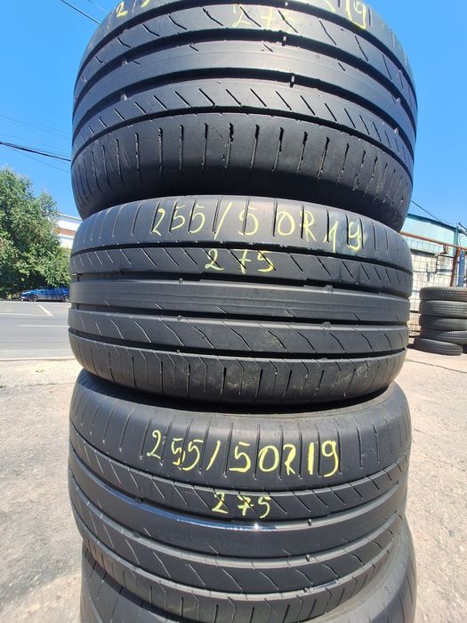 4 anvelope vara 255/50r19 Continental 2021 runflat rft Montaj Gratuit