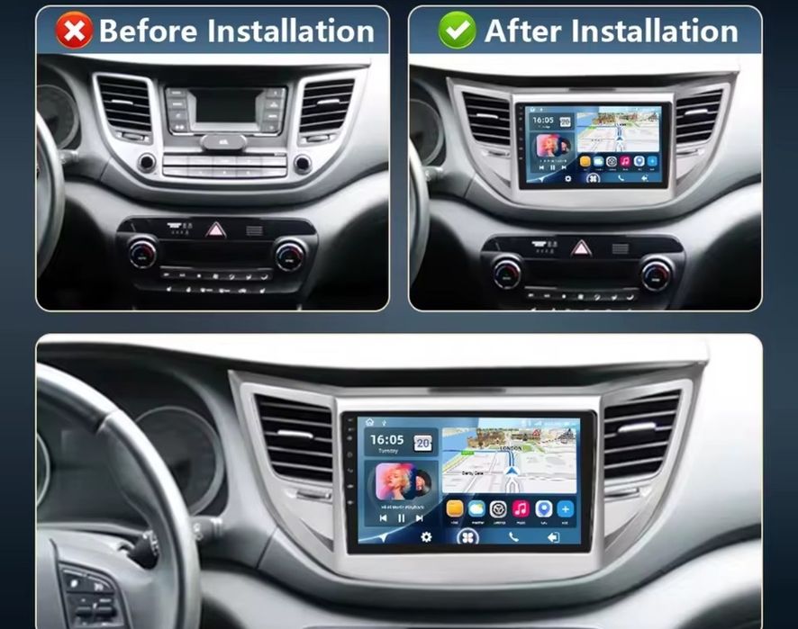 Vând navigație android pentru Hyundai Tucson TL 2016 - 2018